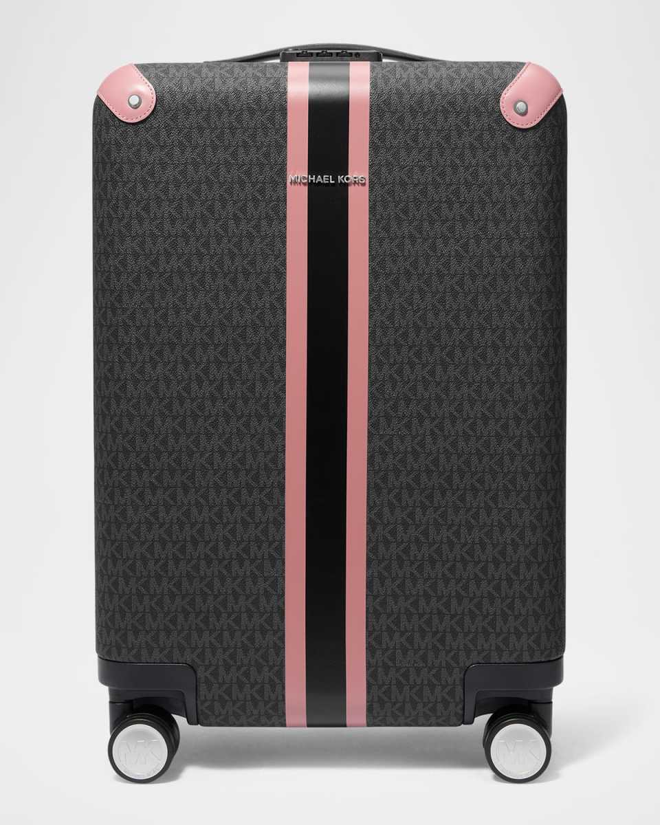 Small Hardcase Striped Monogram Trolley